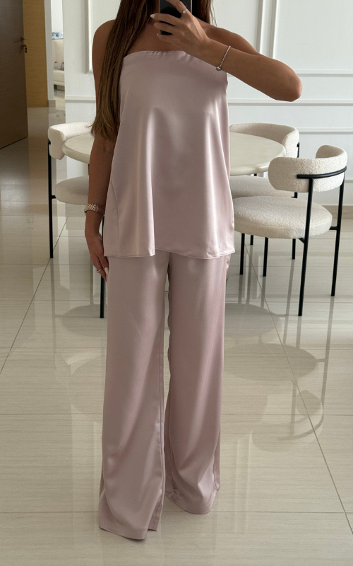 Swan | Satin Two-Piece Set