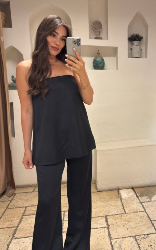 Swan | Satin Two-Piece Set