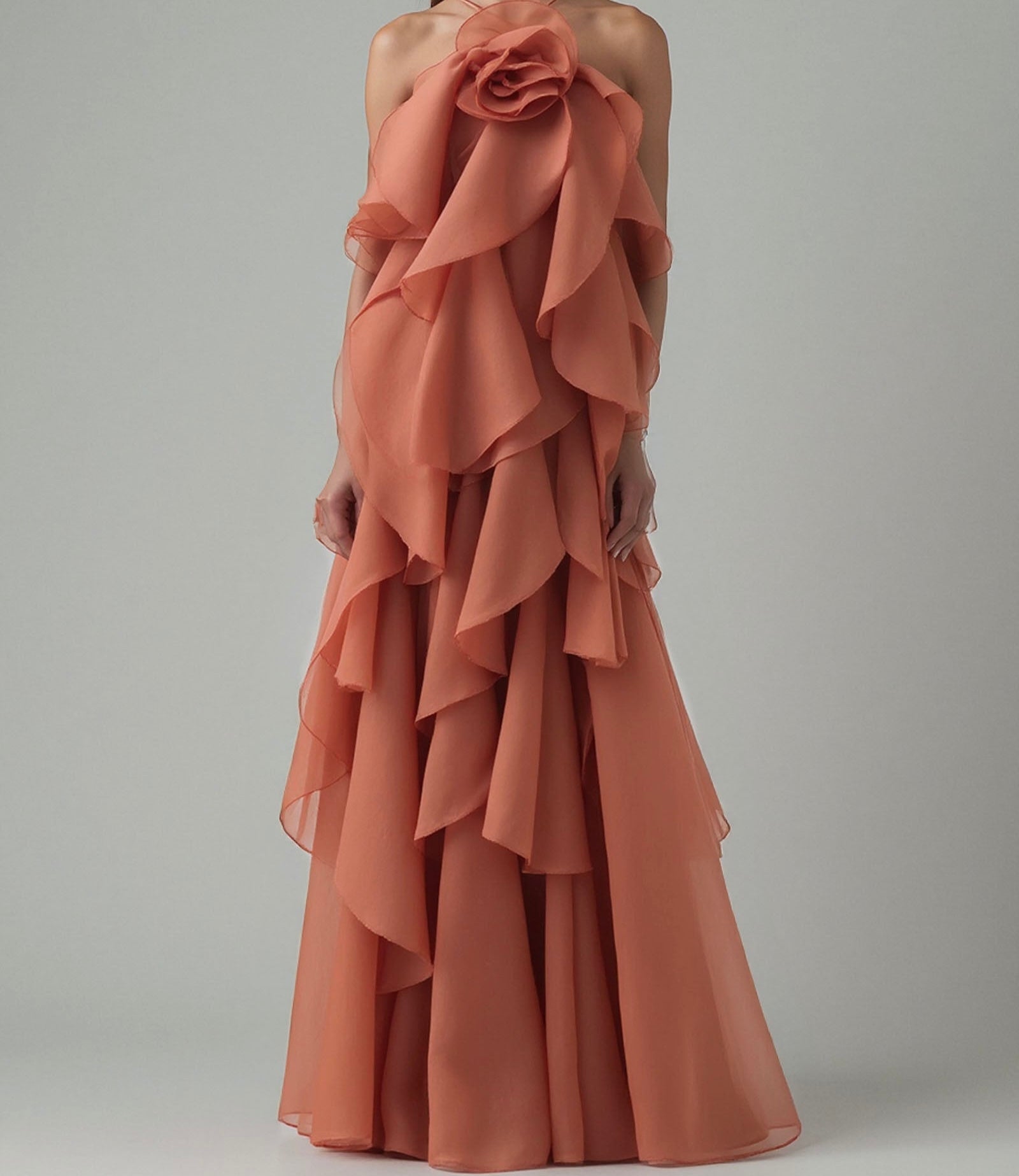 Serenya | Bloom Ruffle Maxi Dress