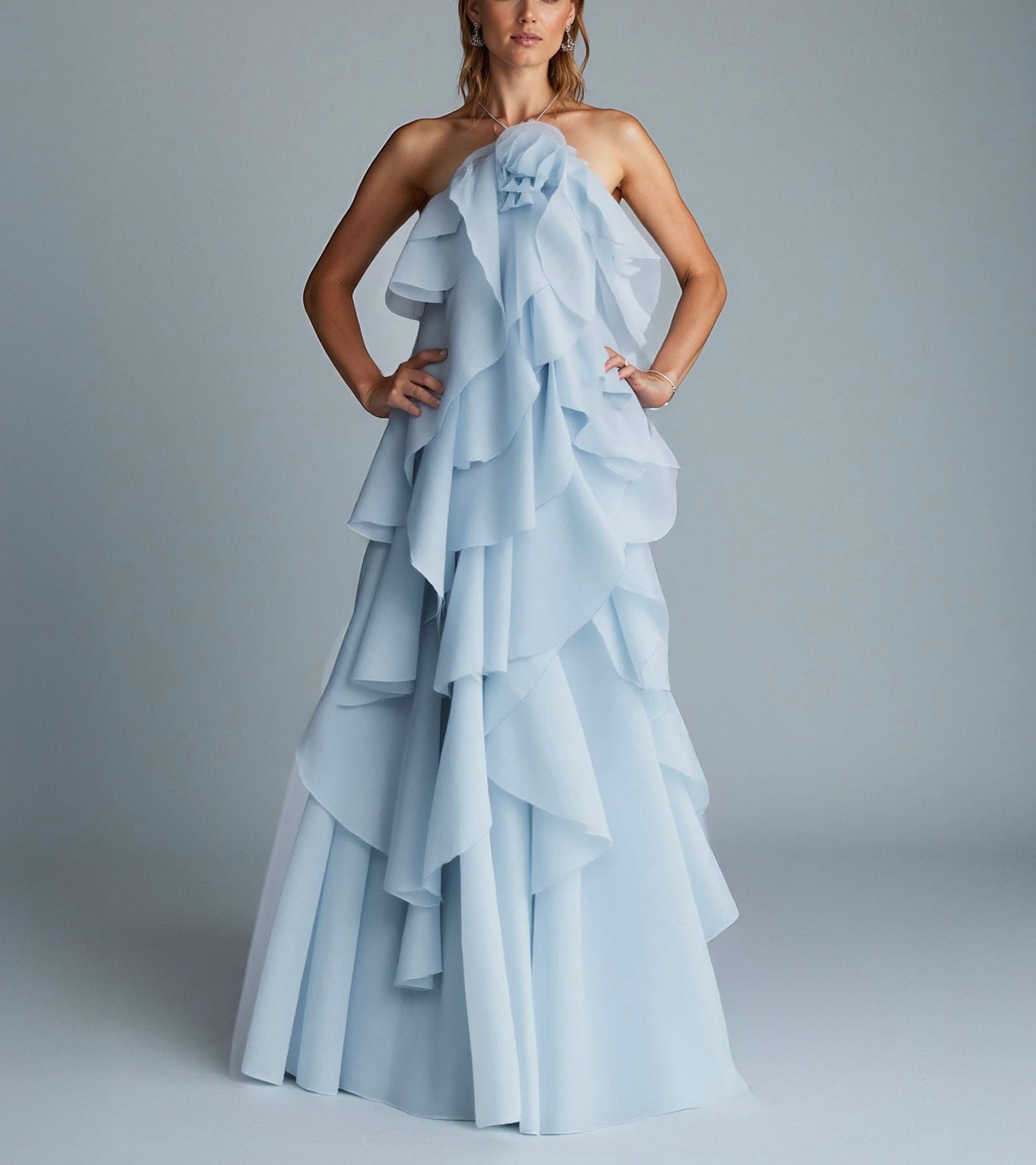 Serenya | Bloom Ruffle Maxi Dress