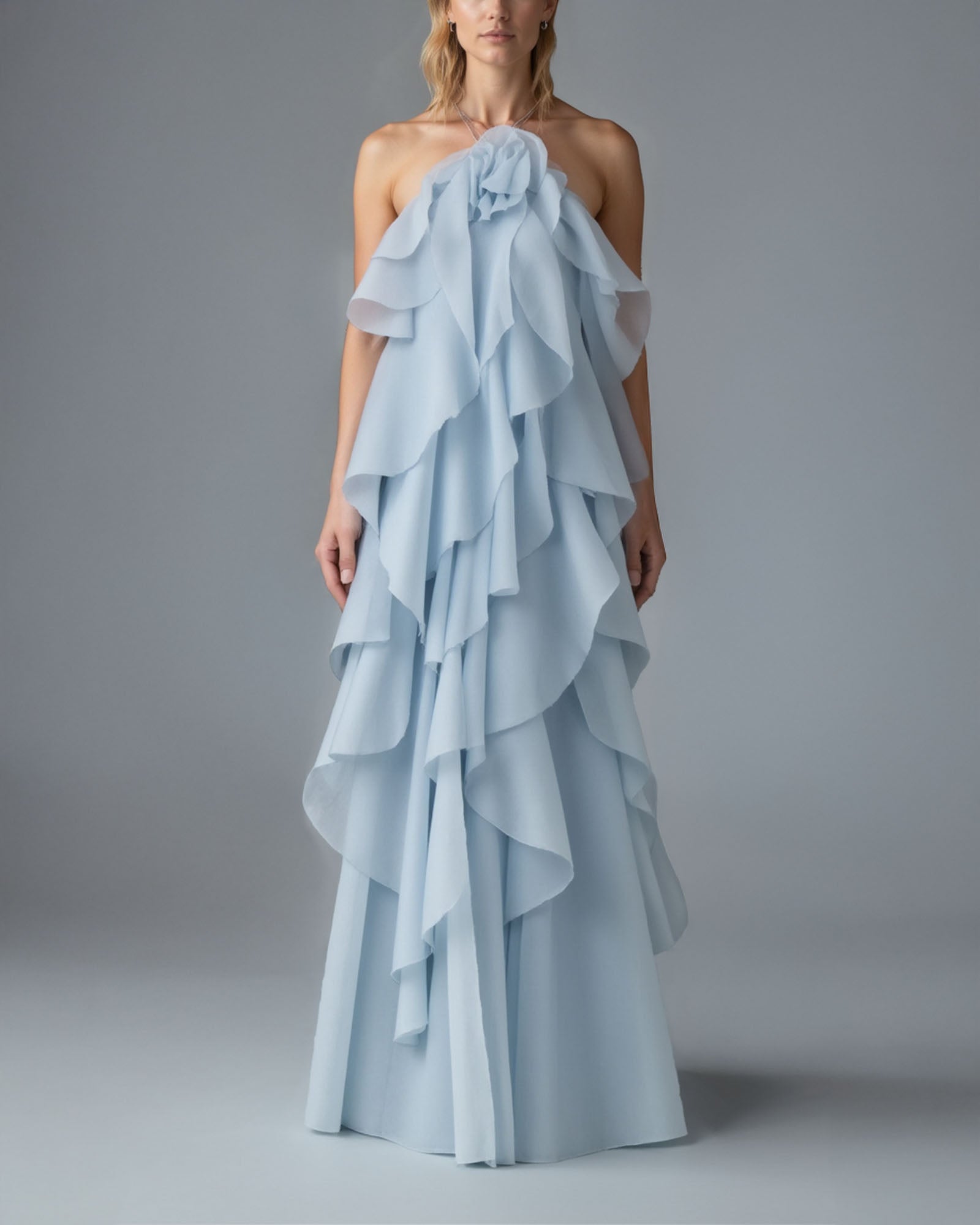 Serenya | Bloom Ruffle Maxi Dress