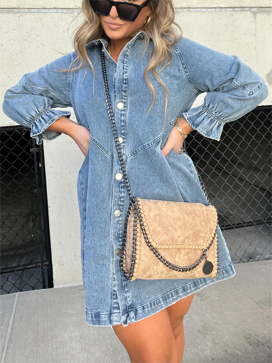 Alyra | Timeless Denim Dress