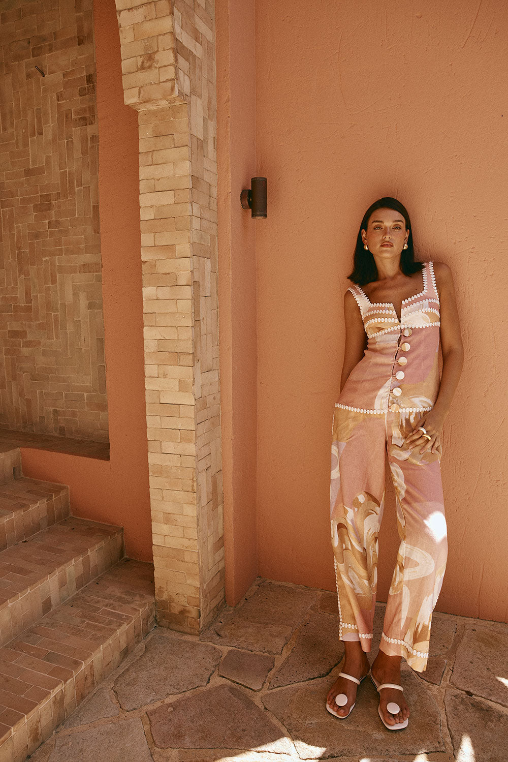 Palmera | Printed Two Piece Set