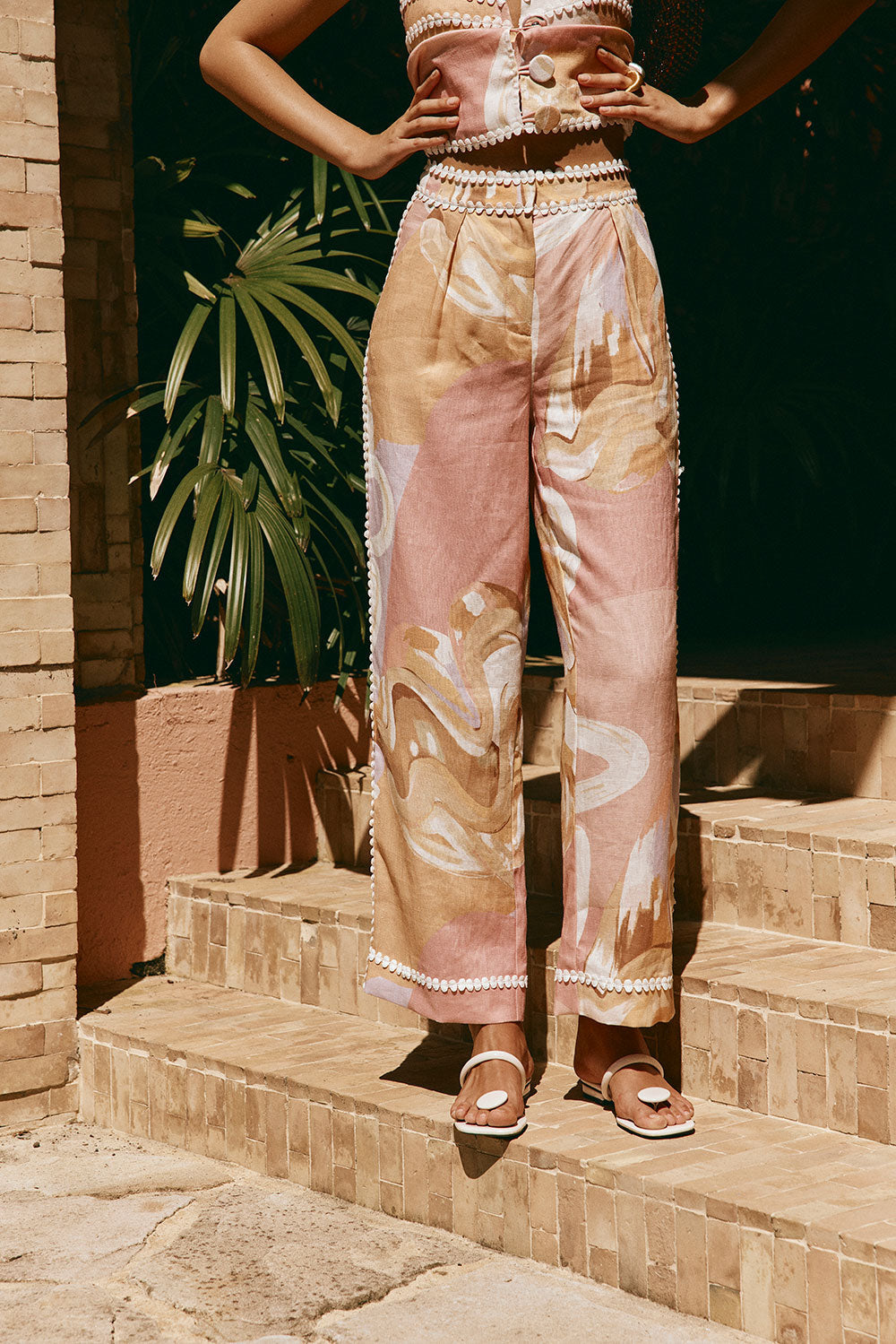 Palmera | Printed Two Piece Set