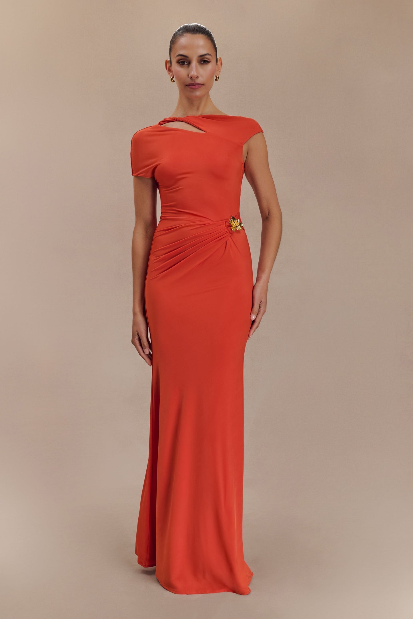 Julietta | Cut-Out Draped Maxi Dress