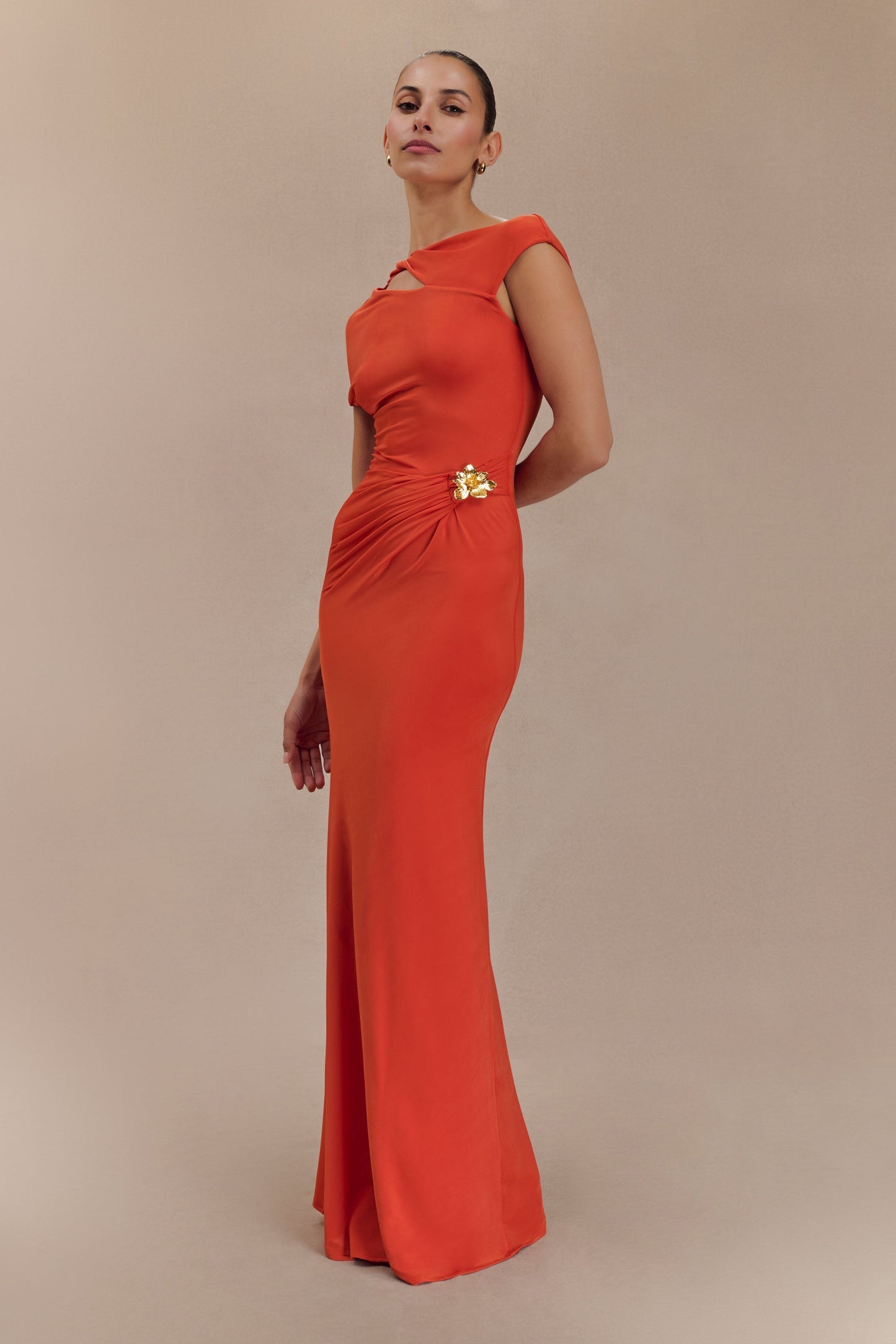 Julietta | Cut-Out Draped Maxi Dress