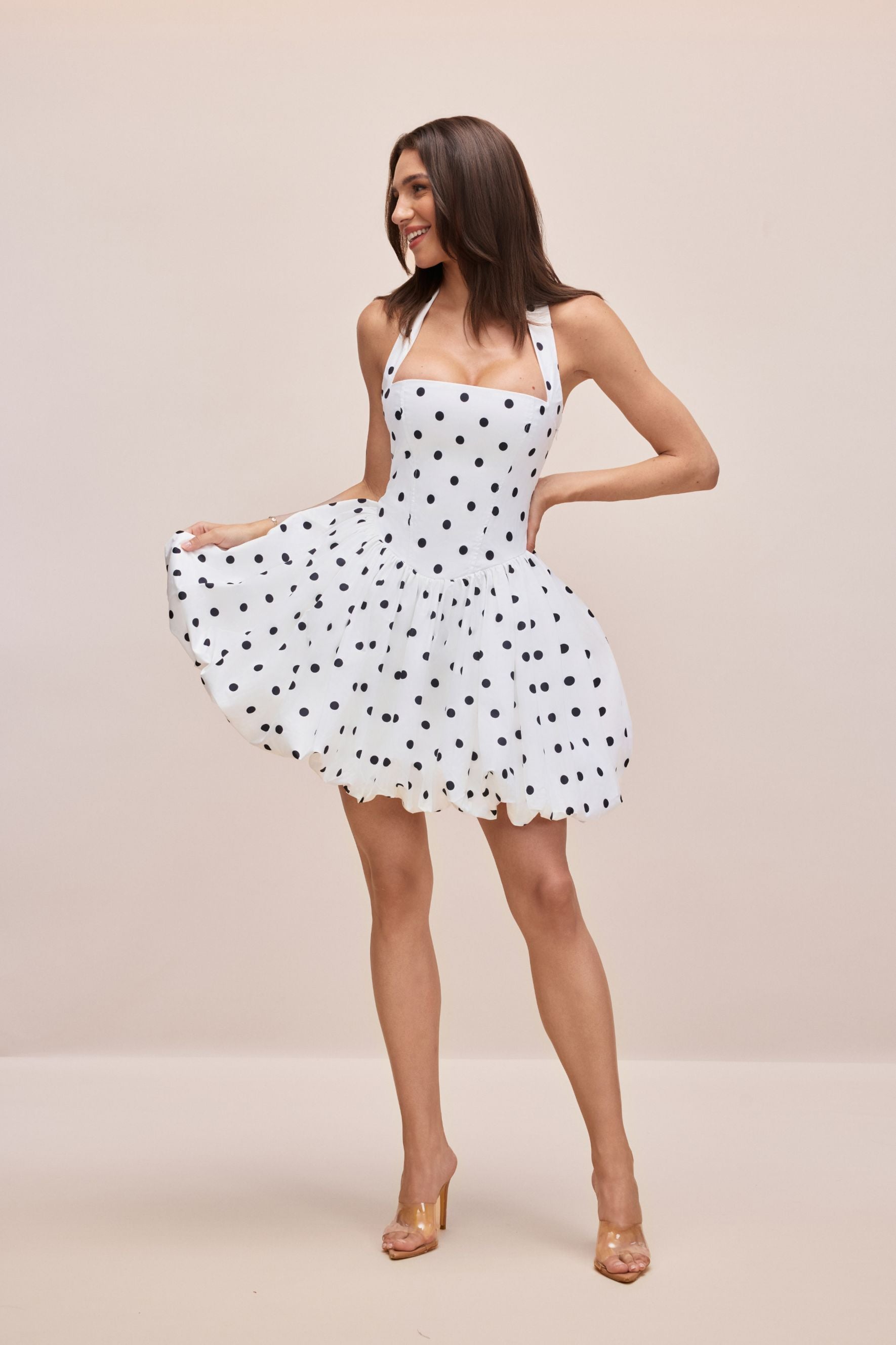 Colette | Polka Mini Dress