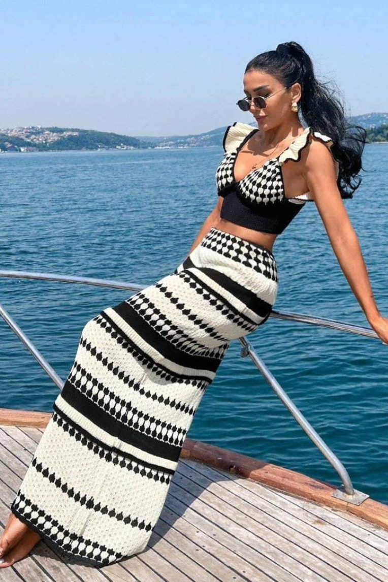 Nora | Crochet Two Piece Set