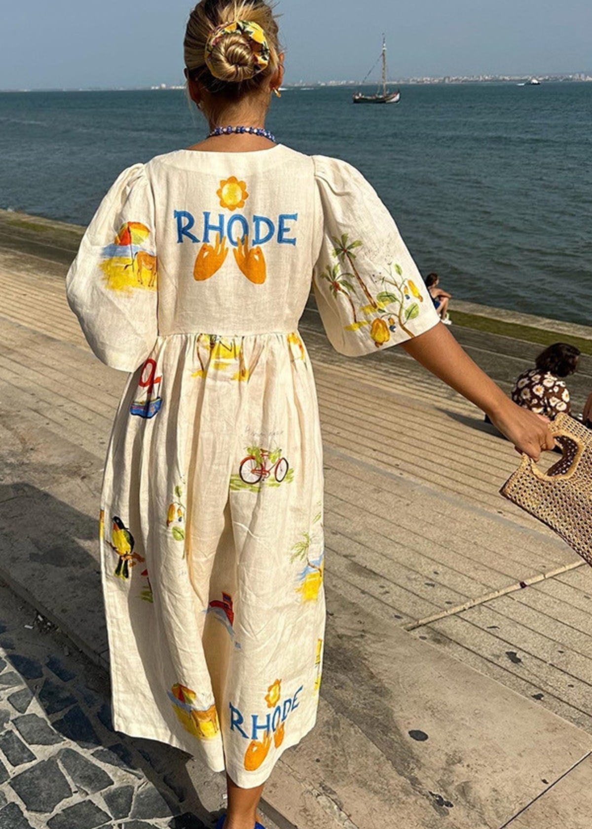 Noelia | Mediterranean Breeze Maxi Dress