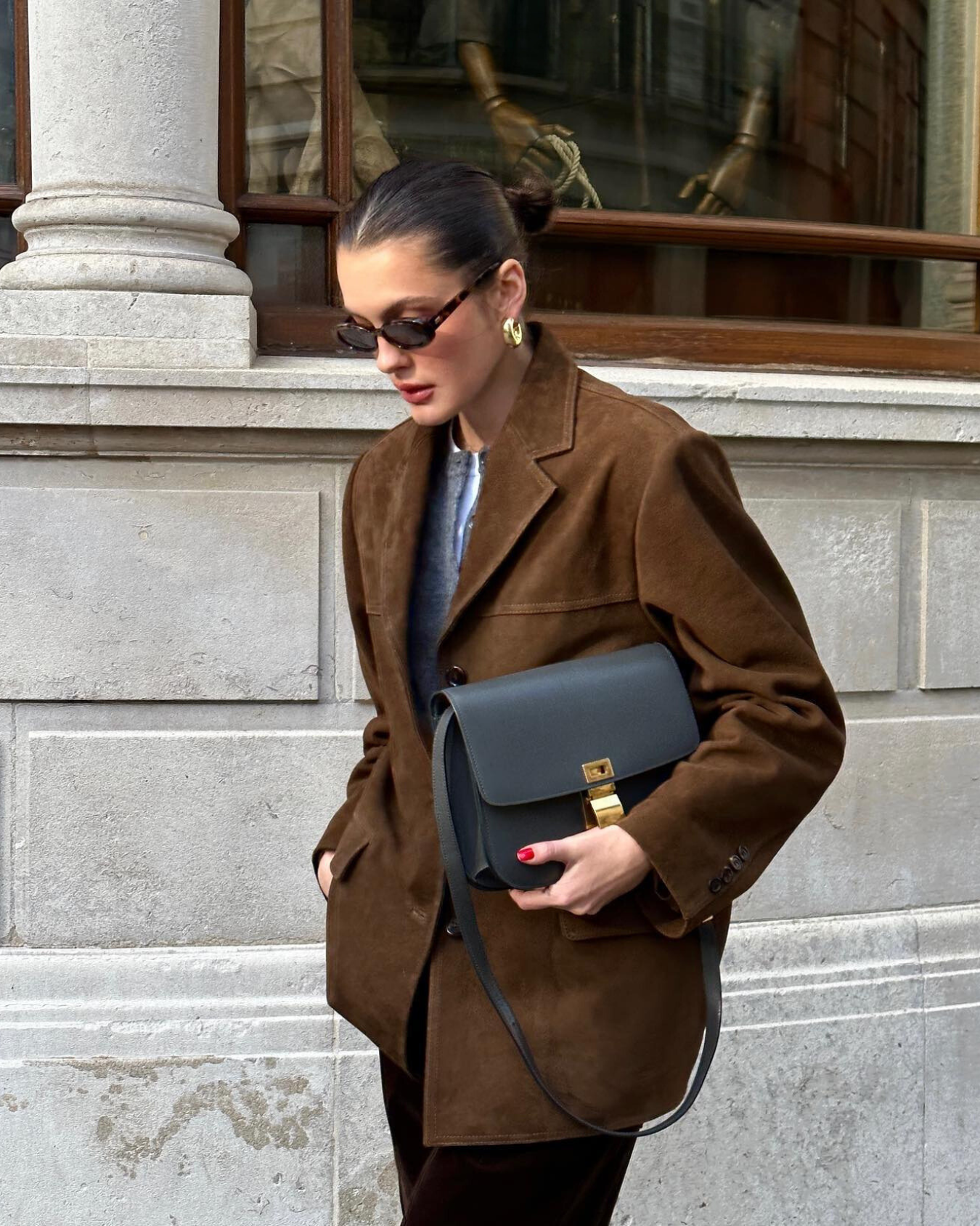 Ruth | Suede Vintage  Blazer