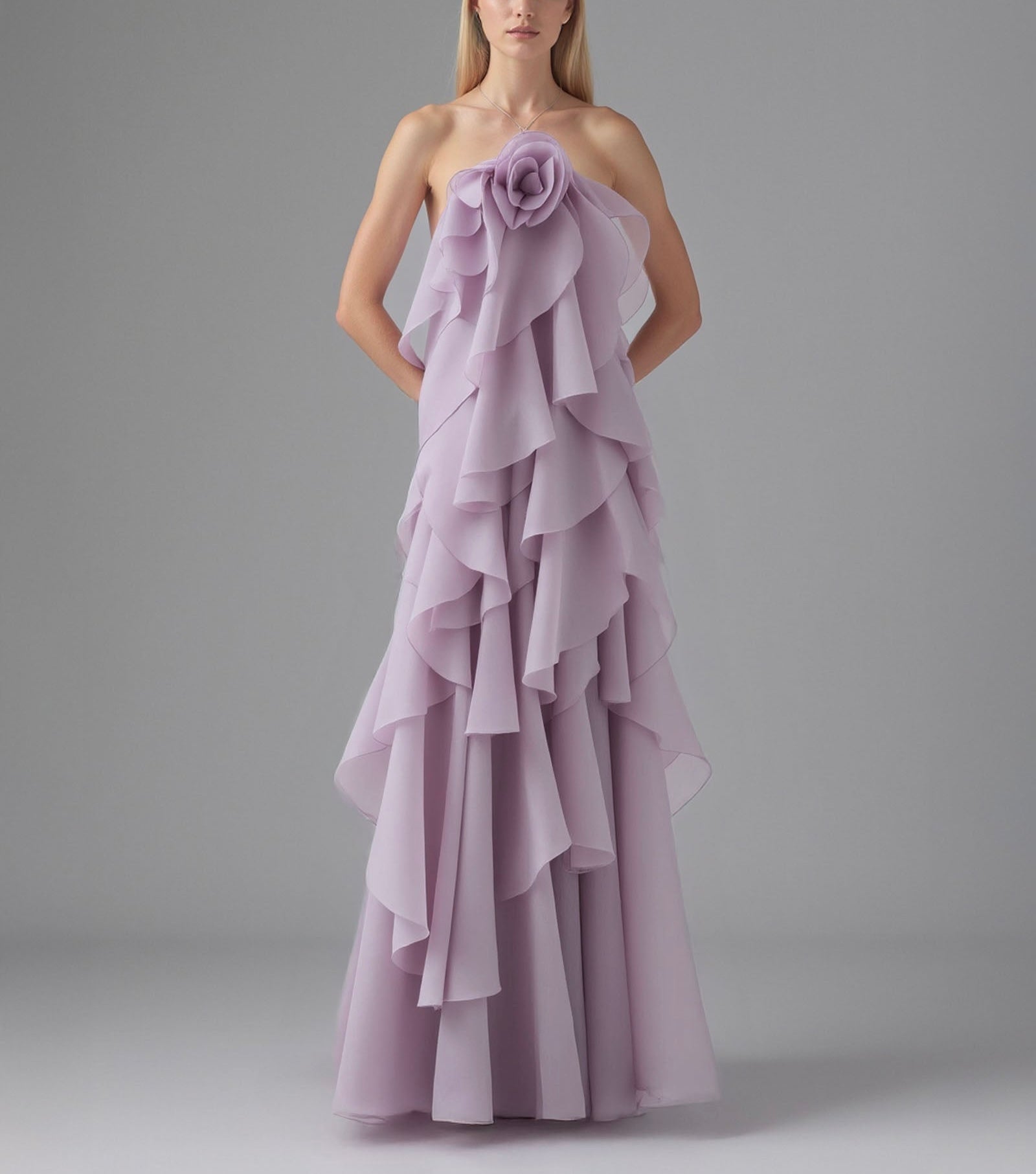 Serenya | Bloom Ruffle Maxi Dress