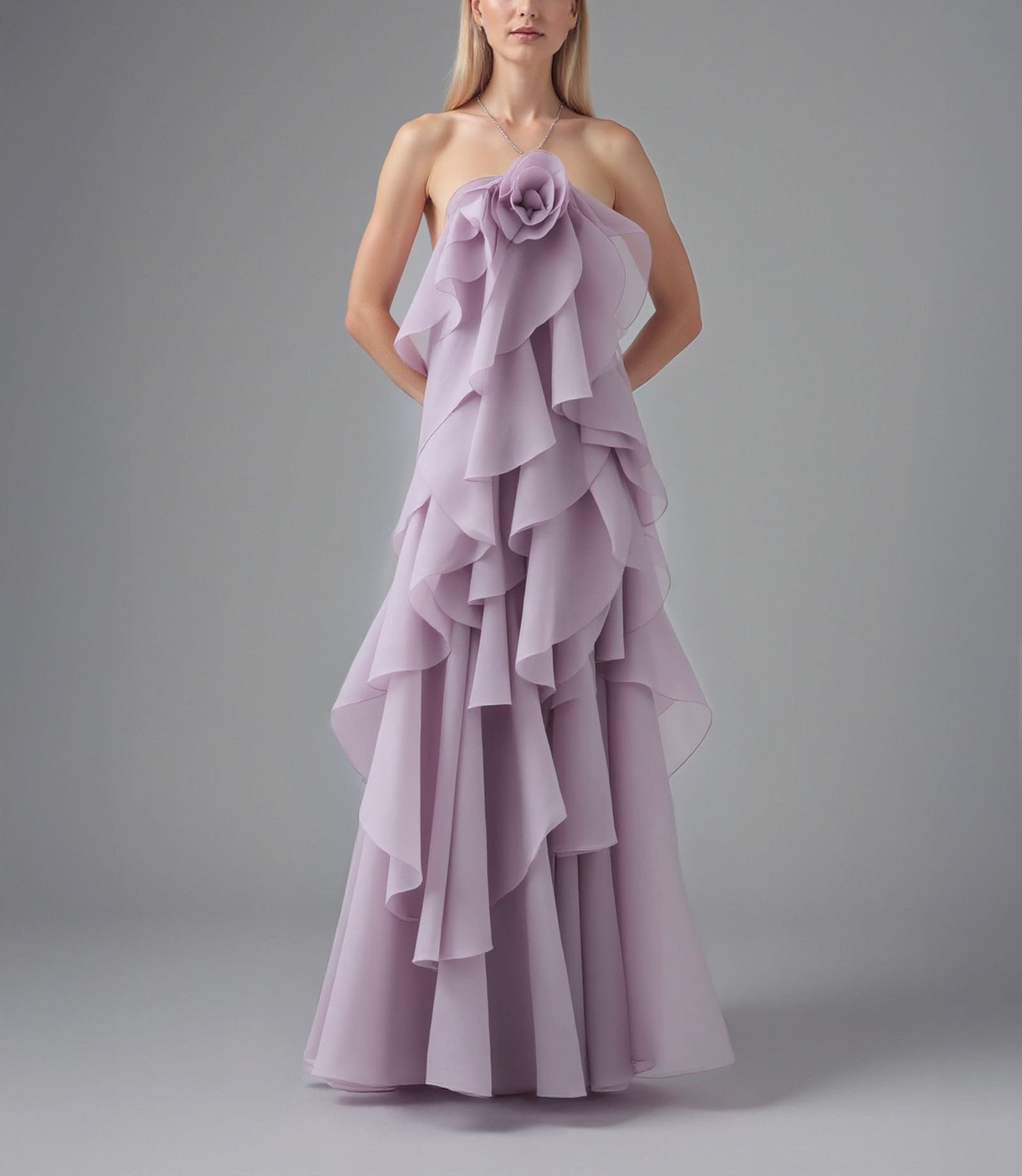 Serenya | Bloom Ruffle Maxi Dress