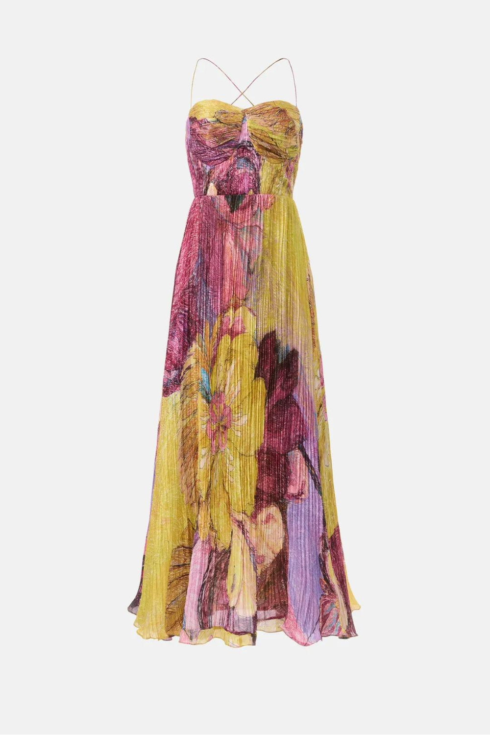 Isla | Vibrant Floral Maxi Dress