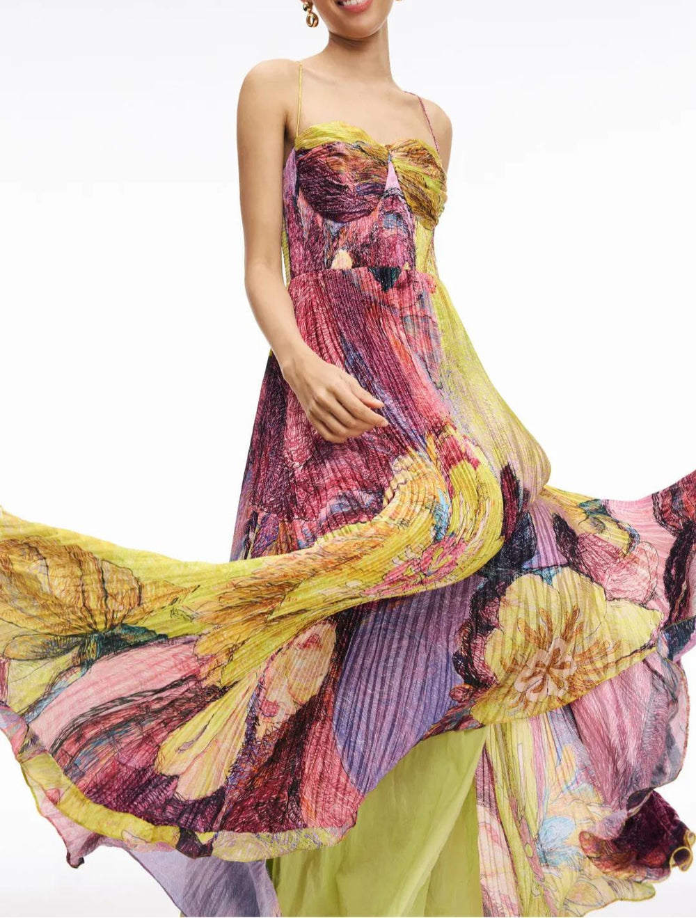 Isla | Vibrant Floral Maxi Dress