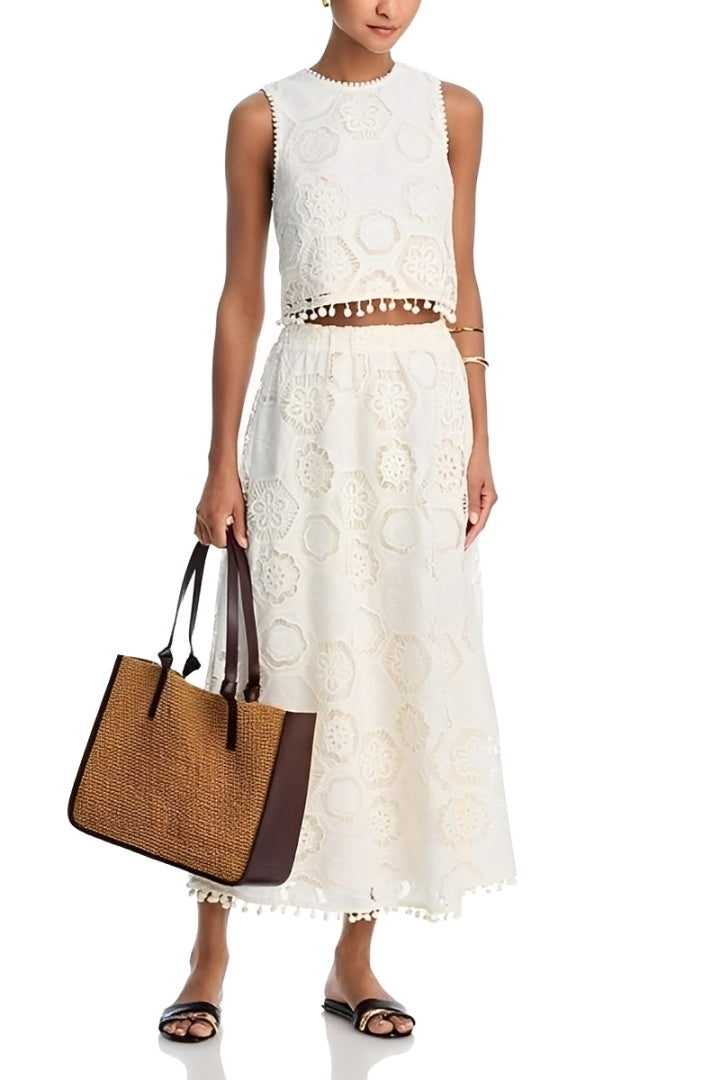 Elisabetta | Crochet Lace Co-ord Set