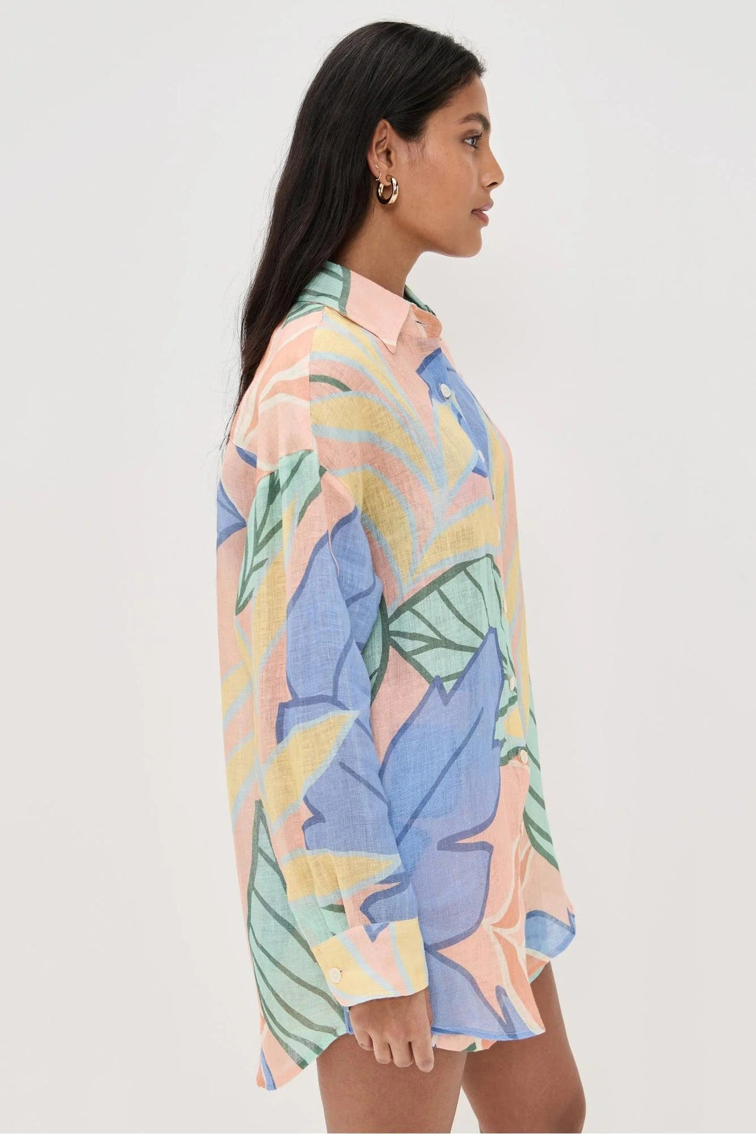 Zahara | Pastel Paradise Shirt & Shorts Set