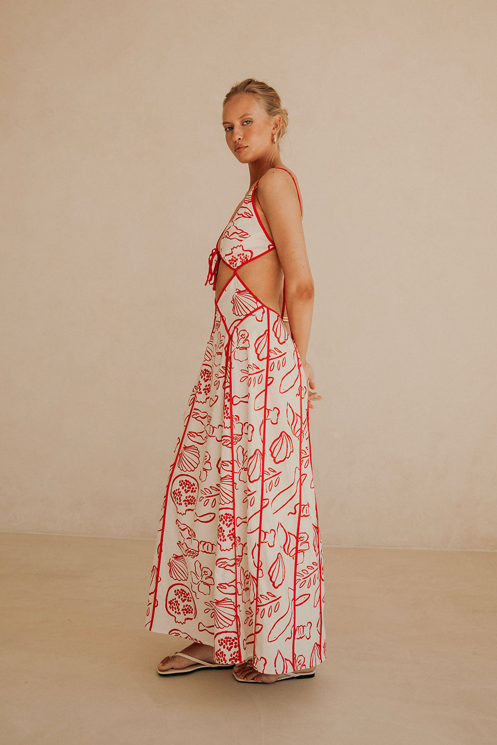 Alessia | Boho Cut-Out Dress