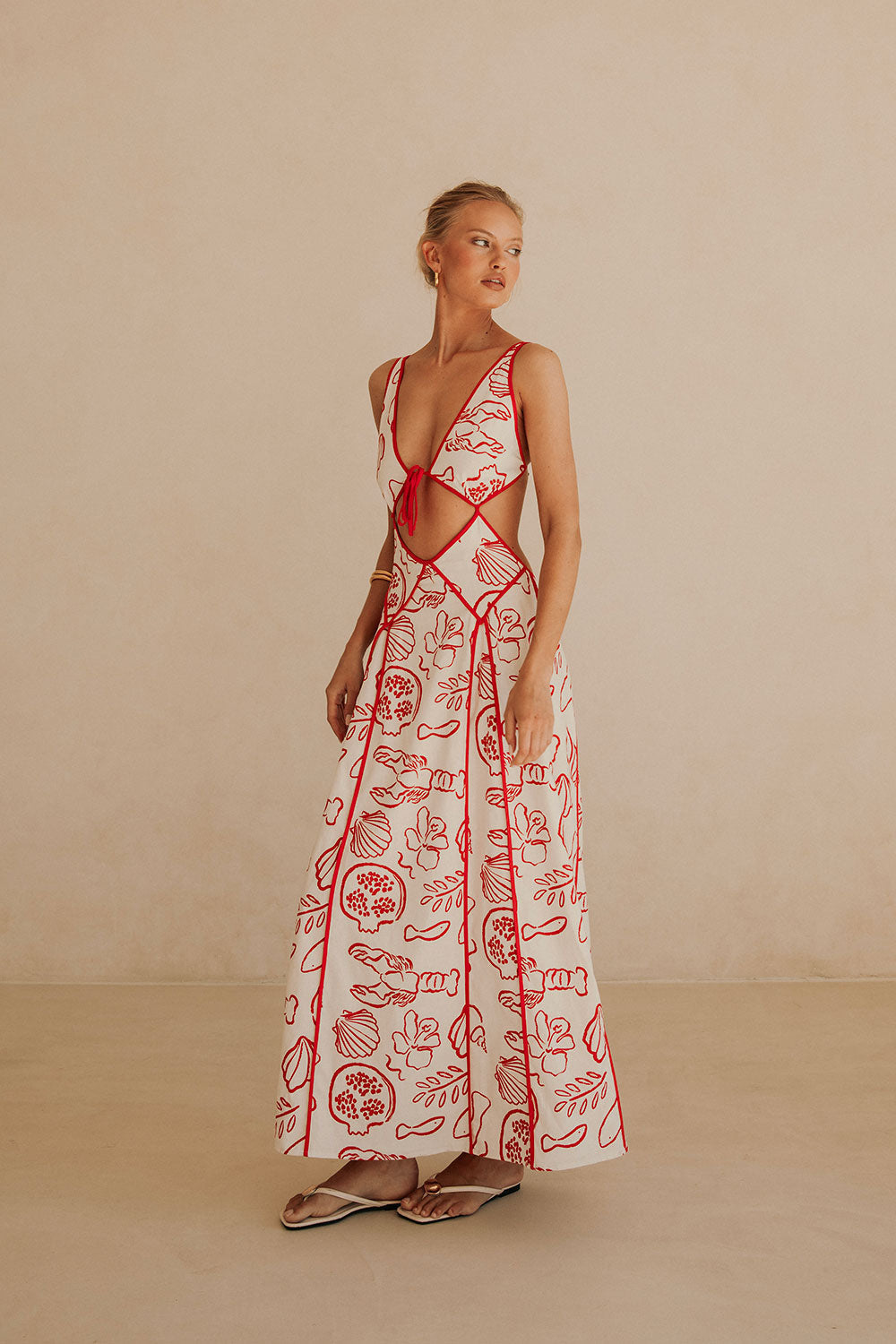 Alessia | Boho Cut-Out Dress