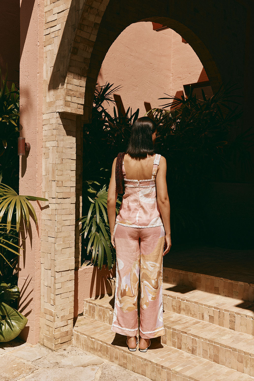 Palmera | Printed Two Piece Set