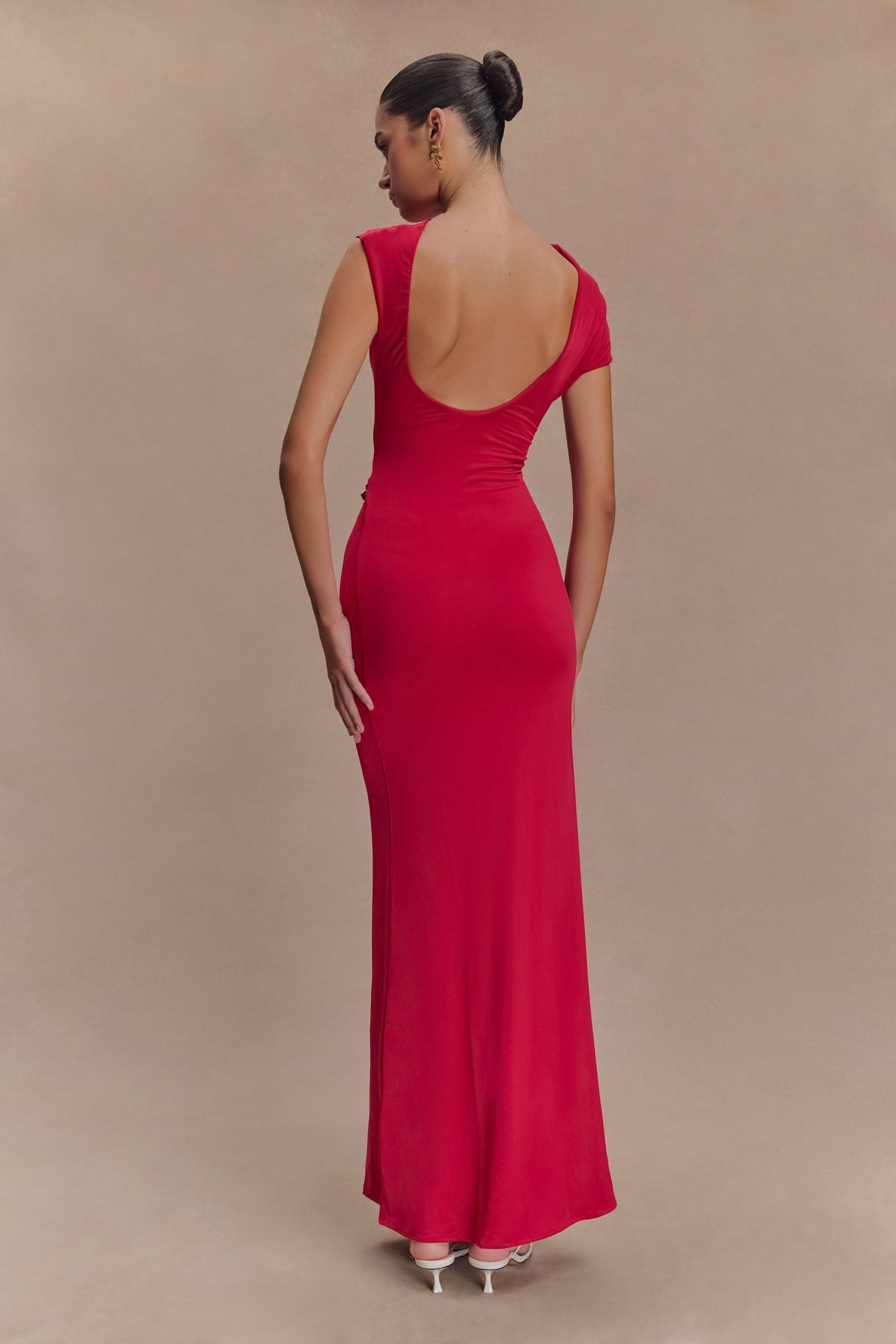 Julietta | Cut-Out Draped Maxi Dress