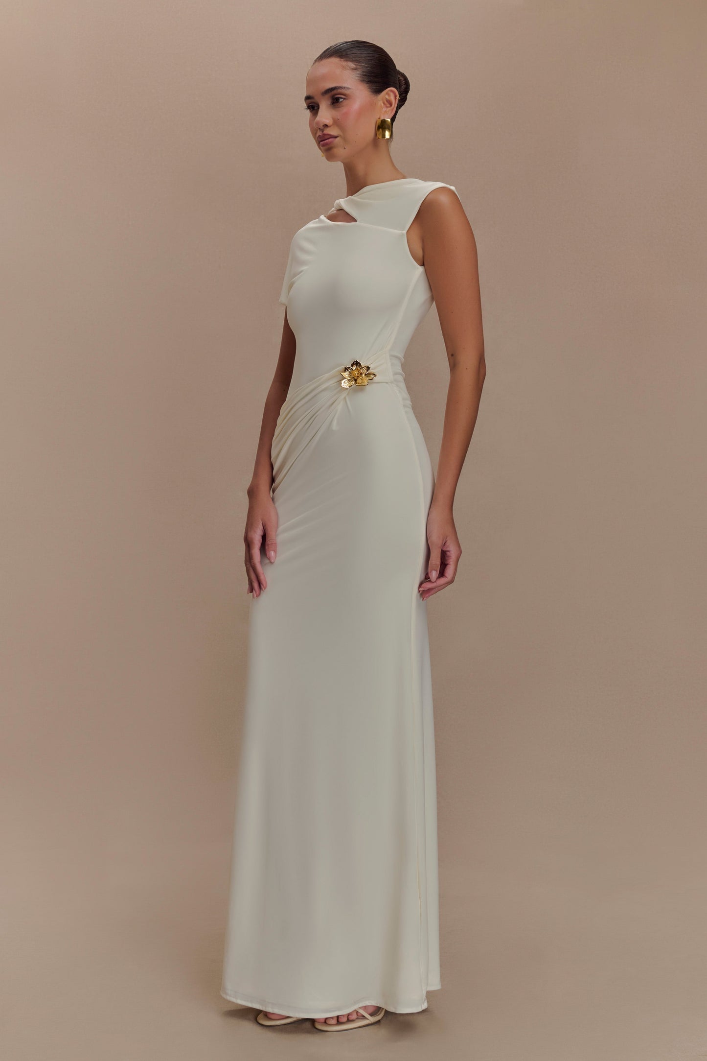 Julietta | Cut-Out Draped Maxi Dress