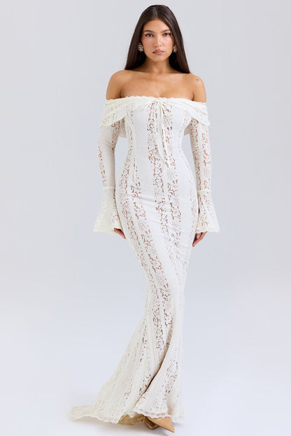 Georgina | Lace Maxi Jurk