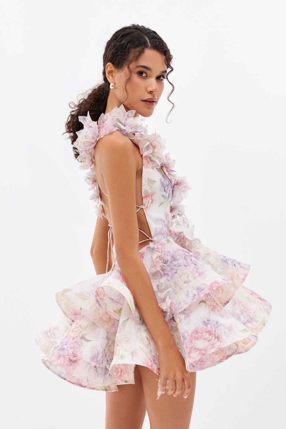 Arabella | Petal Mini Dress