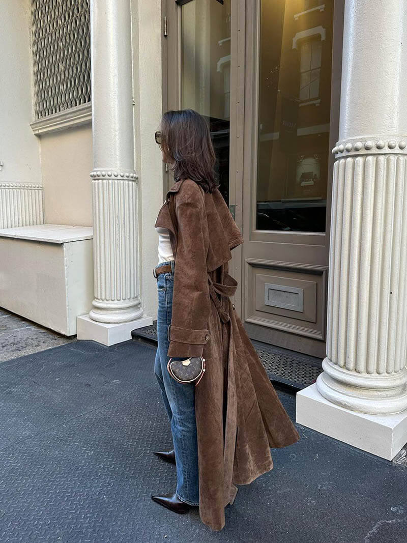 Solana | Suede Coat