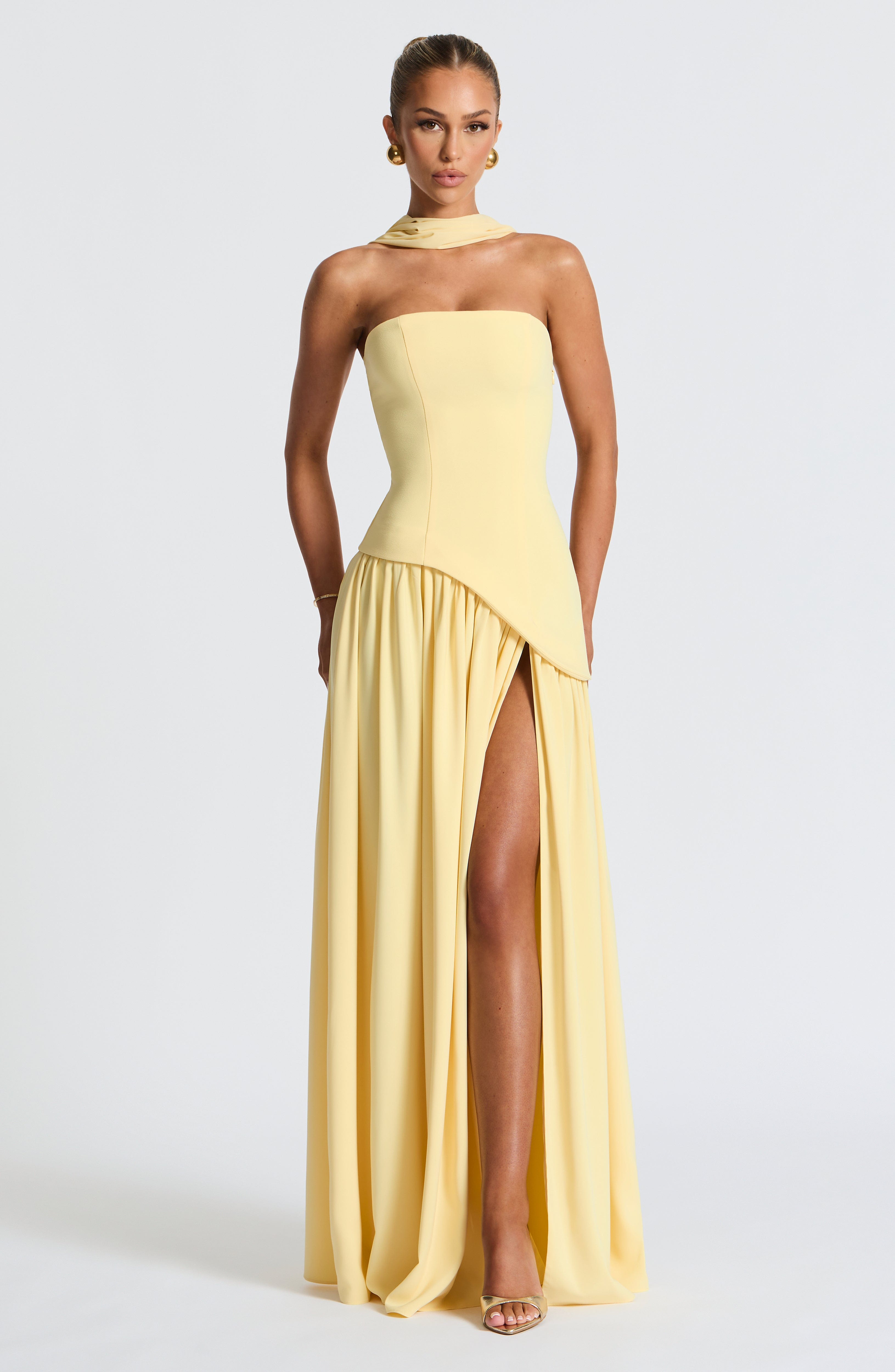 Vivian | Twilight Bloom Maxi Dress