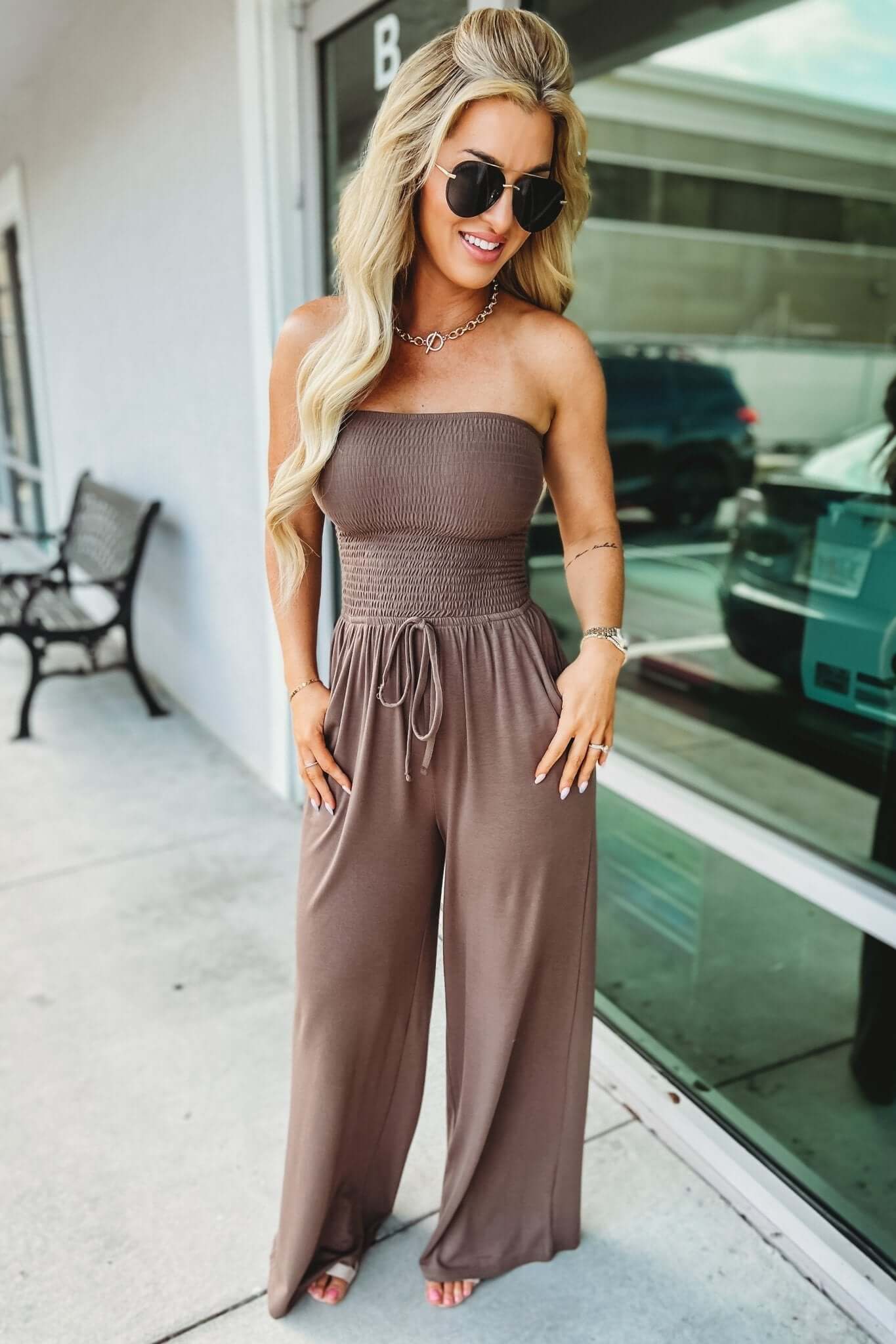 Ariella | Off-Shoulder Jumpsuit